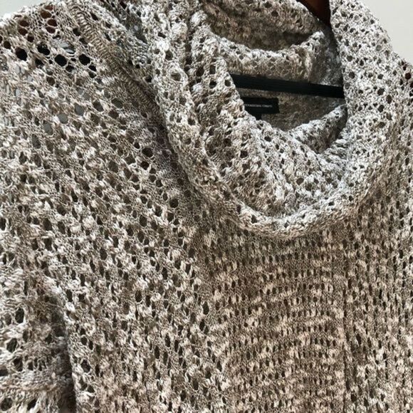 Inc cowl neck metallic sweater woman’s‎ size L - Picture 3 of 4